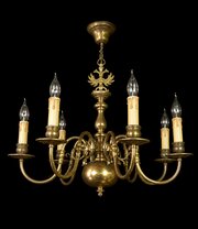 Antique Flemish Chandelier