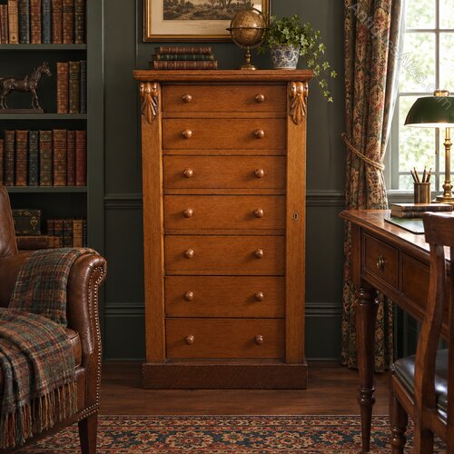 Victorian Wellington Chest of Drawers