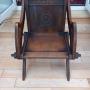 Glastonbury type chair  Arts and Crafts 