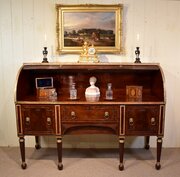 Fine Regency Mahogany Sideboard With Tambour