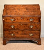 George II Yew Wood Bureau