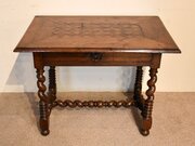 Late 17th Century Parquetry Side Table