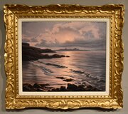 Oil Painting By Roger De La Corbiere "The Sunlit S