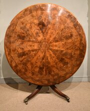 Regency Period Circular Mahogany Breakfast Table
