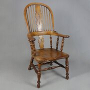19th Century Yew, Elm And Ash Windsor Chair C.1850