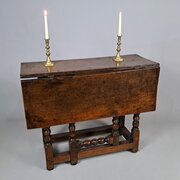 Charles II Oak Side Table - Fantastic Patination
