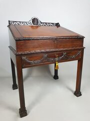 Cuban Mahogany ‘Robert Adams’ Neoclassical Desk