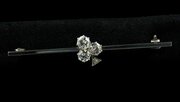 Diamond And 18kt White Gold Art Deco Brooch C.1925
