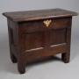 Early 18th Century Welsh Oak Coffer Bach c. 1710