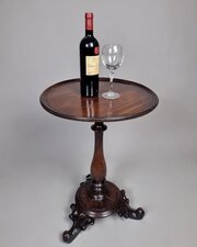 Finest Quality William IV Mahogany Wine Table 