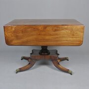 George III Cuban Mahogany Pembroke Table C. 1770