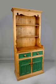 Good Victorian Irish Pine Slim Dresser C. 1900