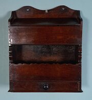 Queen Anne Wall Hanging Elm Box C. 1710