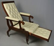 Regency Mahogany ‘Daws Patent’ Reclining Chair