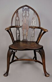 Victorian Gothic ‘Strawberry Hill’ Windsor Chair