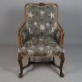 Wing Arm Chair in the Queen Anne Manner c. 1850