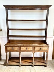 An Incredible Welsh Oak Potboard Dresser C1790