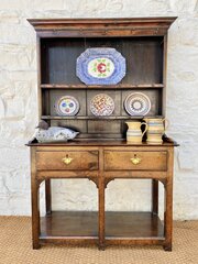 Outstanding Small 4ft Welsh Oak Potboard Dresser