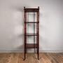 19th C Slim & Tall Mahogany Etagere