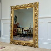 Large 19th C Giltwood Florentine Mirror