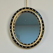 Regency Irish Oval Mirror