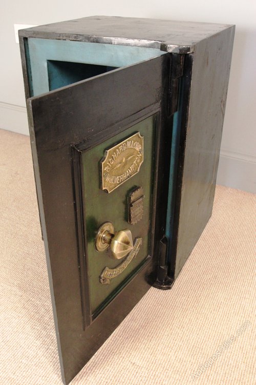 Antiques Atlas Victorian Cast Iron Safe Richard M Lord