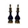 Porcelain Navy Blue Lamps