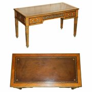 C.1890 Louis XVI Ormolu Mounted Writing Table Desk