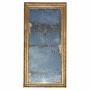 Circa 1820 French Foxed Glass Gesso Wall Mirror