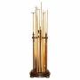 Circa 1880 Mahogany Revolving Snooker Cue Stand 