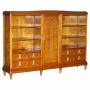 Leon Jallot Art Nouveau Bookcase Cupboard 