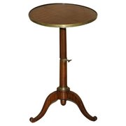 Victorian Military Campaign Tripod Side End Table