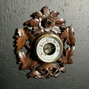 Antique Black Forest Style Barometer 