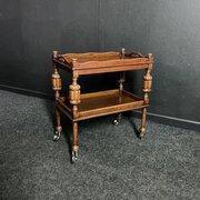 Antique Oak Afternoon Tea Trolley 