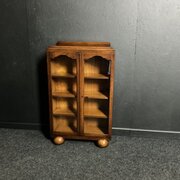 Art Deco Oak Bookcase 