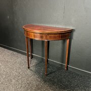 Hepplewhite Revival Mahogany Card Table 