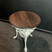Victorian Cast Iron Drinks Table 
