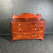 Victorian Mahogany Chest 