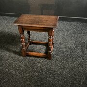 Victorian Oak Joint Stool 