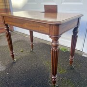 George IV Gillows Mahogany Chamber Table