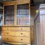 Stunning English 19th Century Satin Birch Bookcase