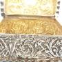 Victorian silver  trinket box