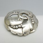 Vintage Silver Georg Jensen Brooch C1933-44