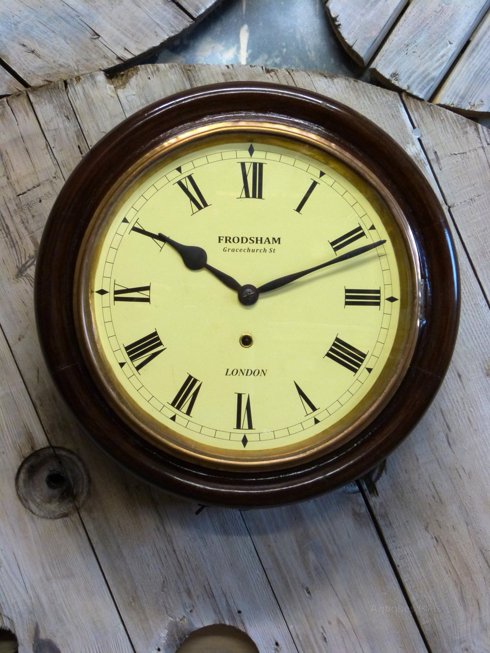 Antiques Atlas Frodsham School Railway Clock