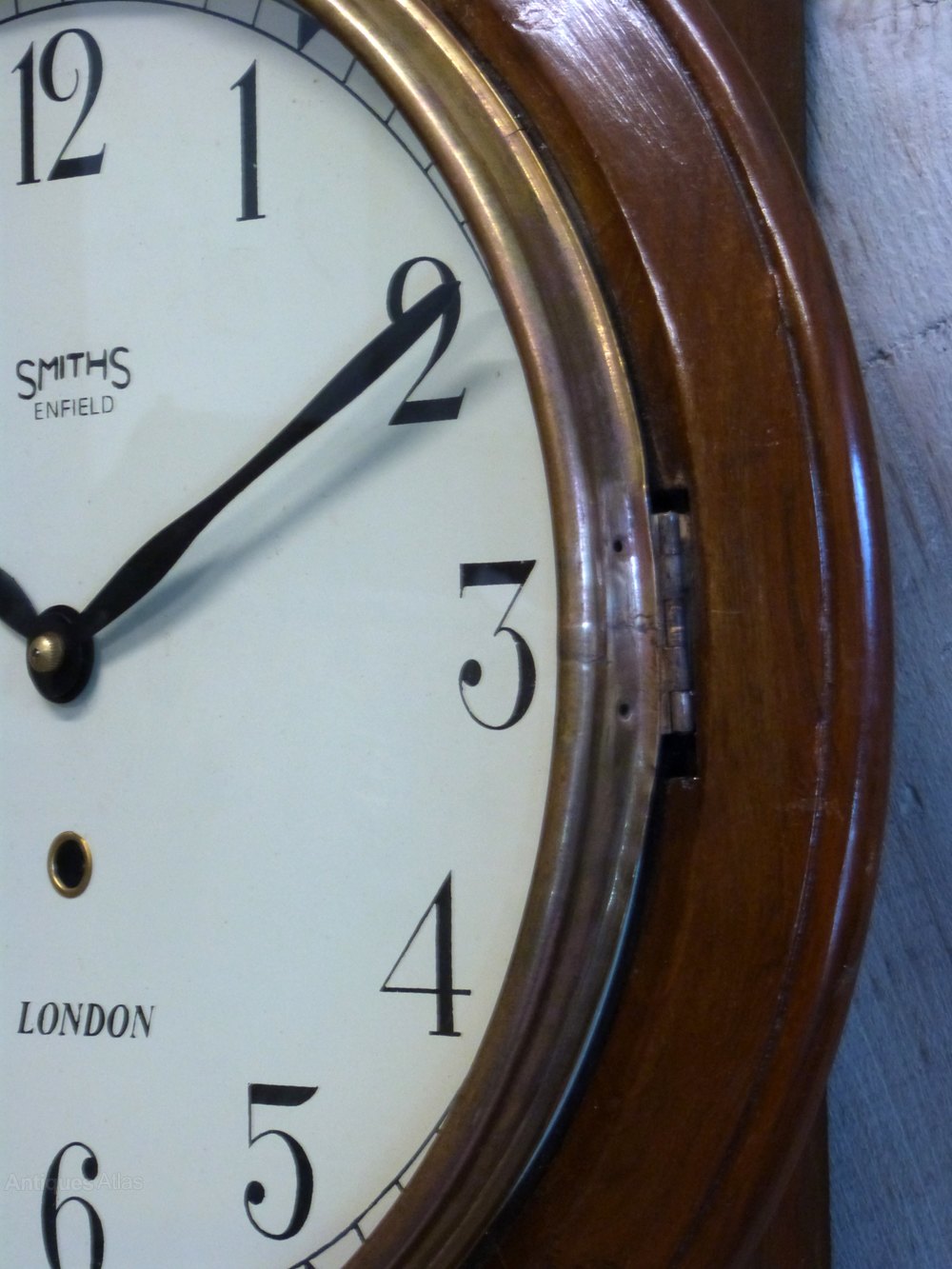 Antiques Atlas Smiths Enfield Railway School Clock