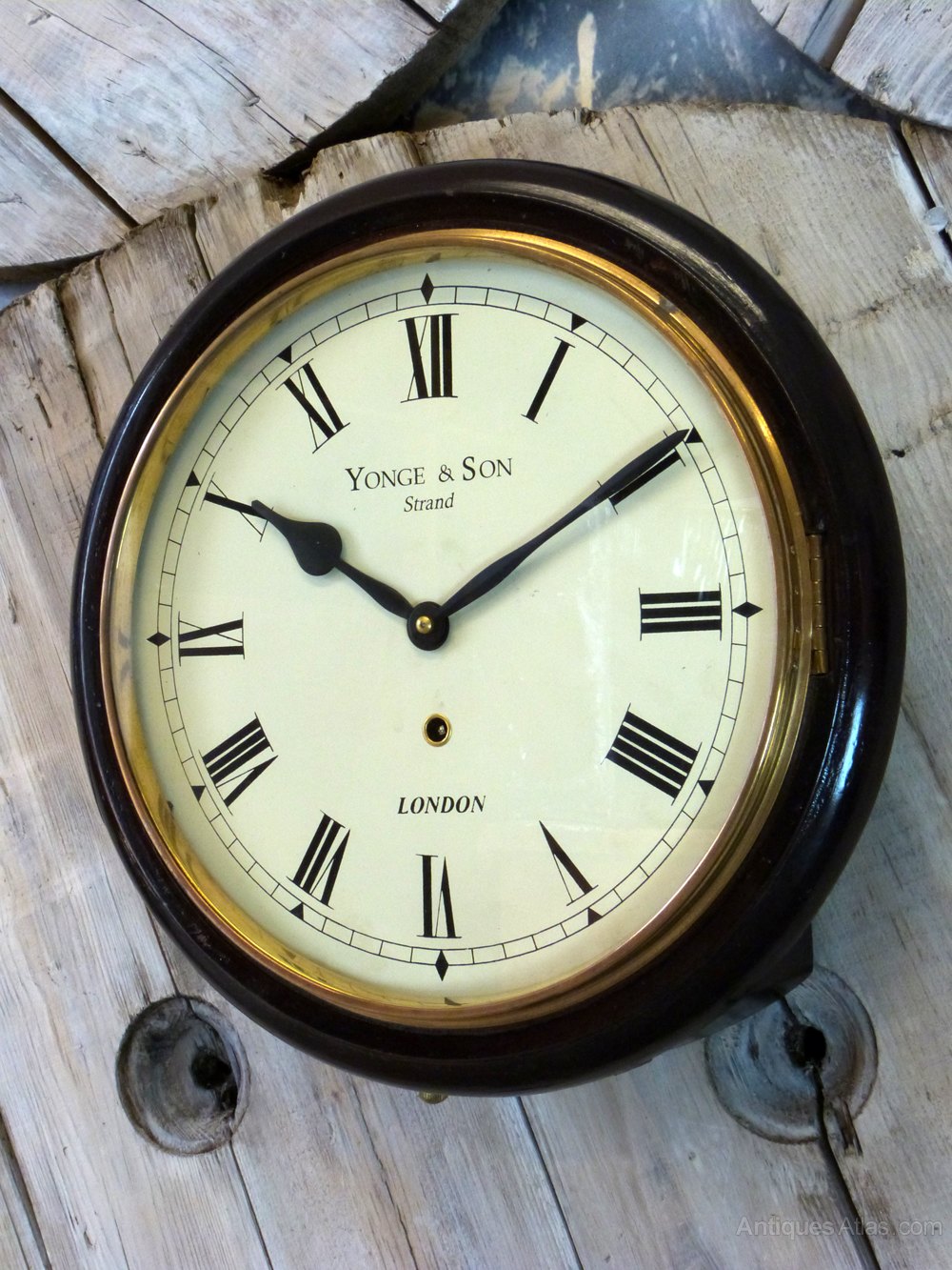Antiques Atlas Yonge & Son Railway Wall Clock