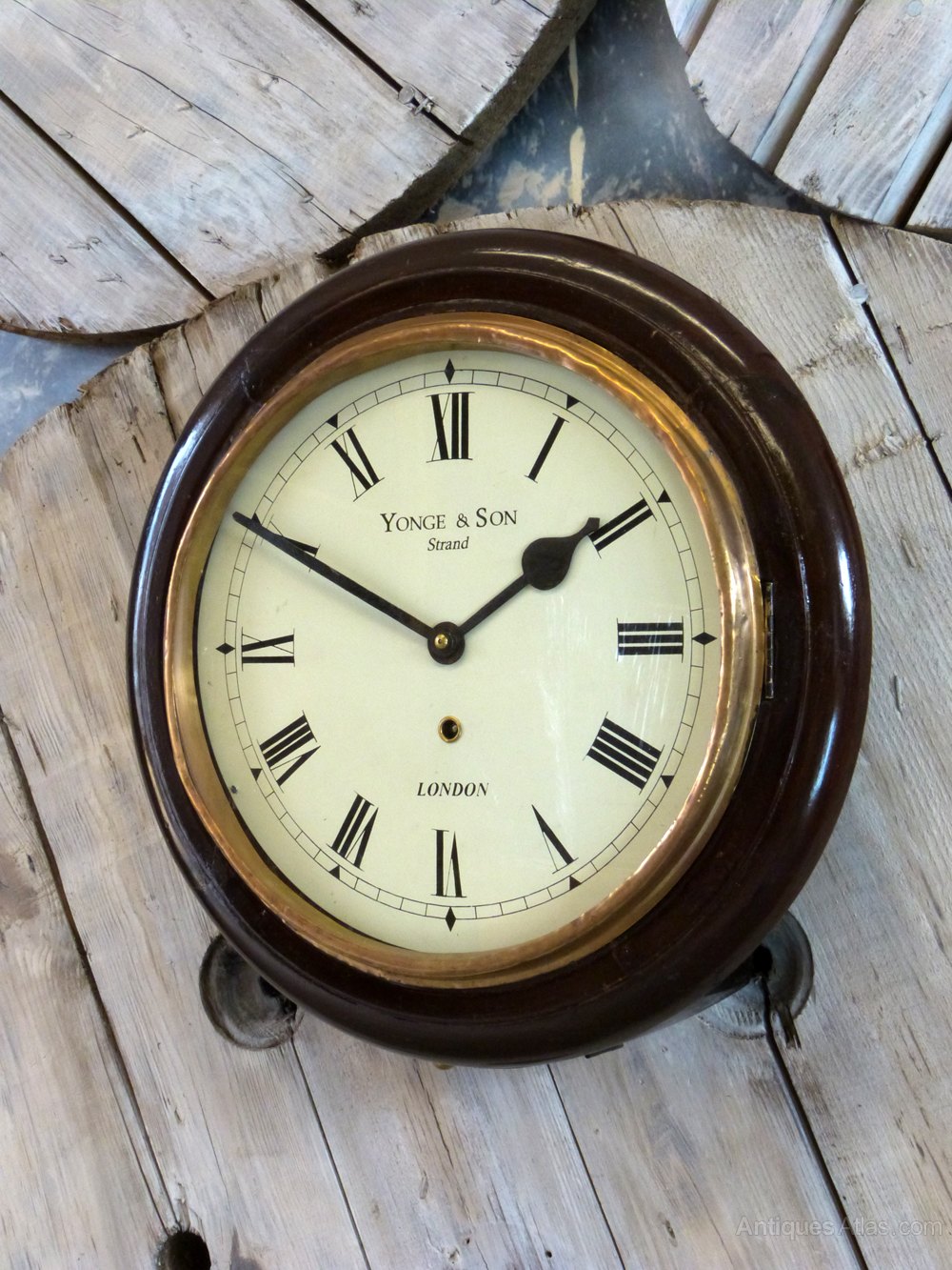 Antiques Atlas Yonge & Son Railway Wall Clock