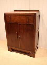 Art Deco Oak Cabinet