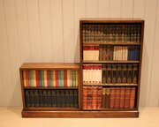 Art Deco Sectional Oak Open Bookcase