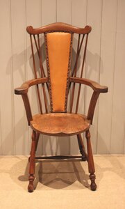 Arts & Crafts Fruitwood Chair